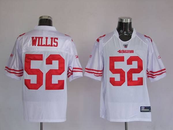 Youth Nike San Francisco 49ers 52 Patrick Willis White NFL Elite Jersey